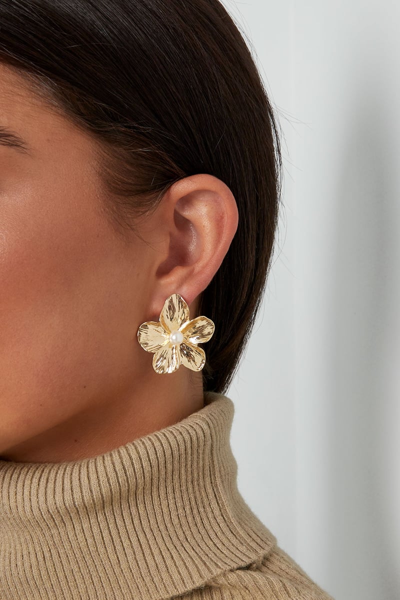 hawaiian pearl oorbellen