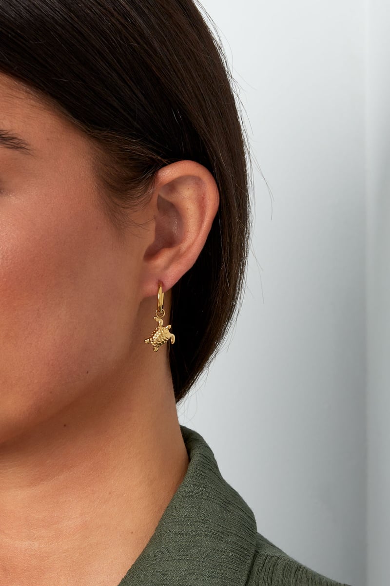 oorbellen turtle lover