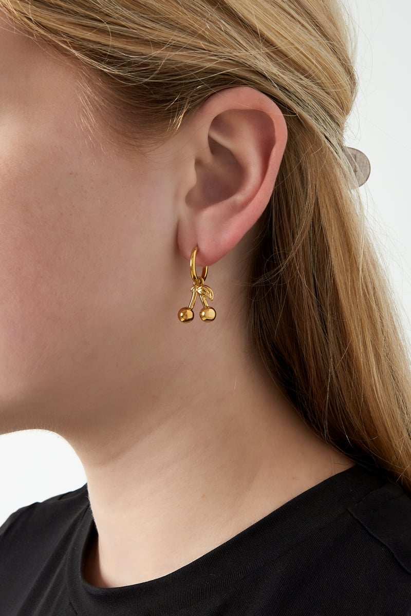 cherry on top oorbellen