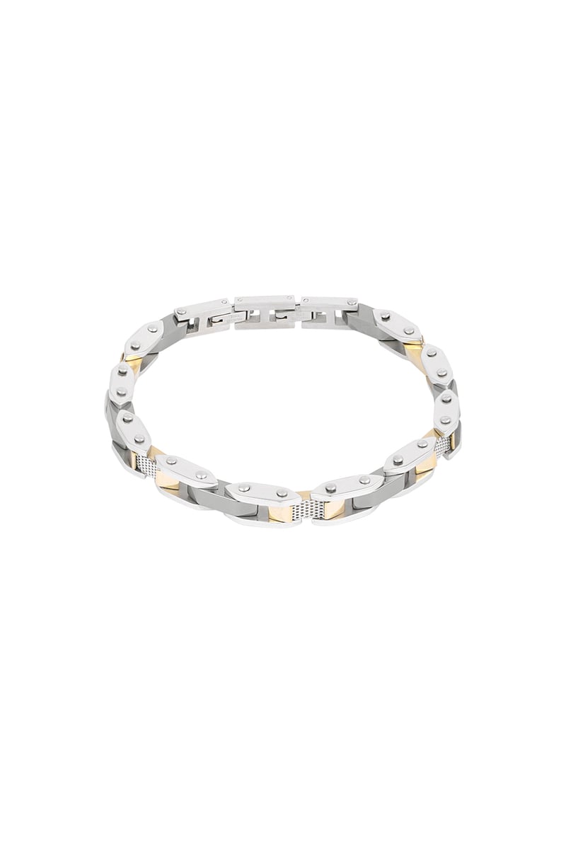 heren armband summit band - zilver 