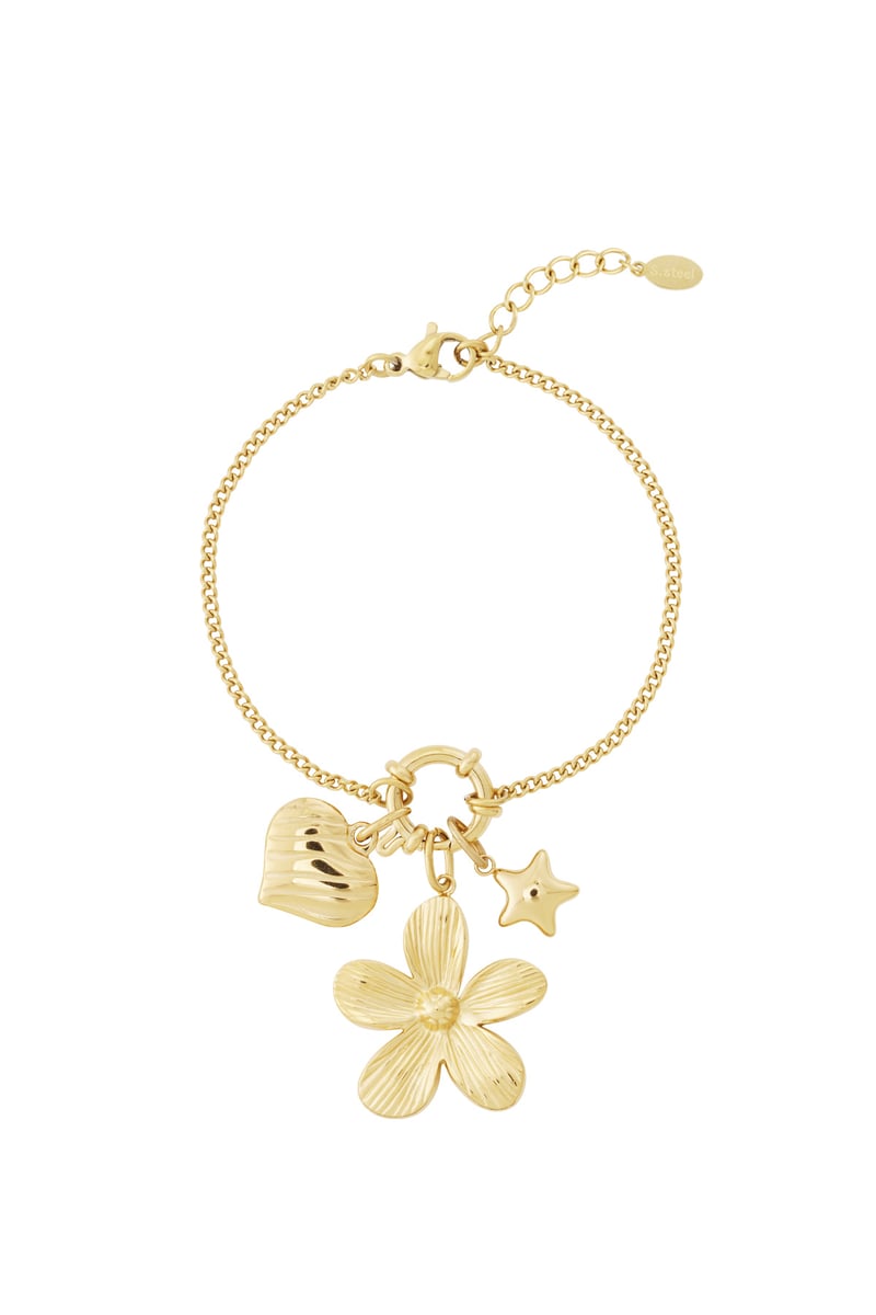 DIY-armband met bloemen